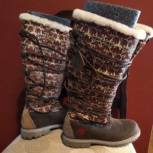 Timberland Decorative Snow Boots